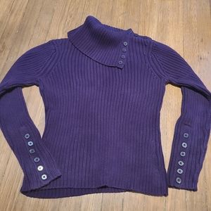 St John's bay button neck sweater.
